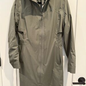 lululemon athletica Sage Green Raincoat
